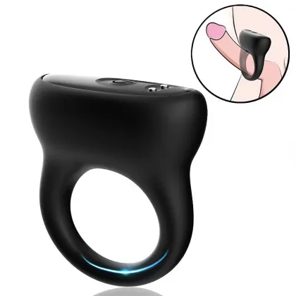 Imagem do produto Anel Peniano com Vibração Recarregável Clessy