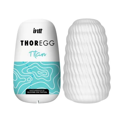 Imagem do produto Masturbador Masculino Egg Thor Titan Texturizado Intt