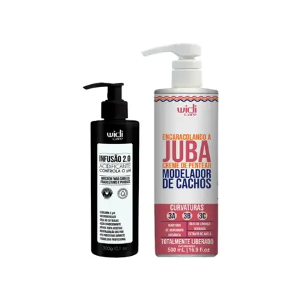 Imagem do produto Kit Widi Care Encaracolando a Juba  + Infusão 2.0 - Acidificante 300g