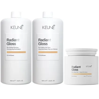 Imagem do produto Kit Keune Radiant Gloss - Shampoo & Condicionador 1000ml + Máscara 500ml