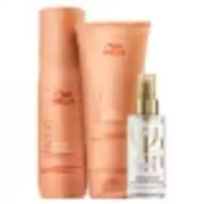 Imagem do produto Kit Wella Professionals Invigo Nutri-Enrich & Oil Reflections Light Trio (3 Produtos)
