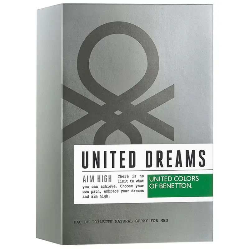 United Dreams Aim High Benetton Eau de Toilette - Perfume Masculino 60ml