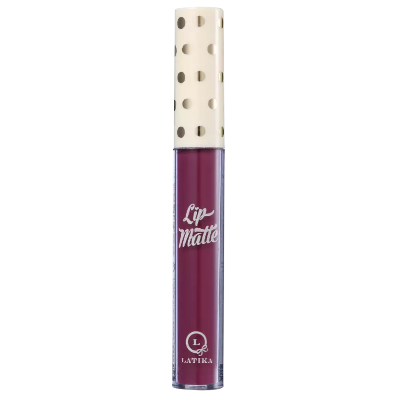 Latika Lip Matte Vinho Nº 23 - Batom Líquido 4ml