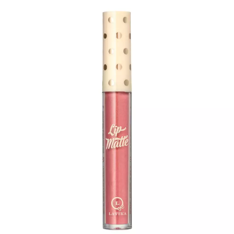 Latika Lip Nude Nº 45 - Batom Líquido Metálico 4ml
