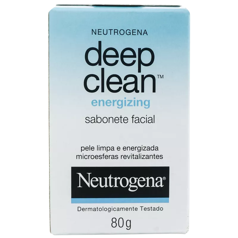 Neutrogena Deep Clean Energizing - Sabonete em Barra Facial 80g