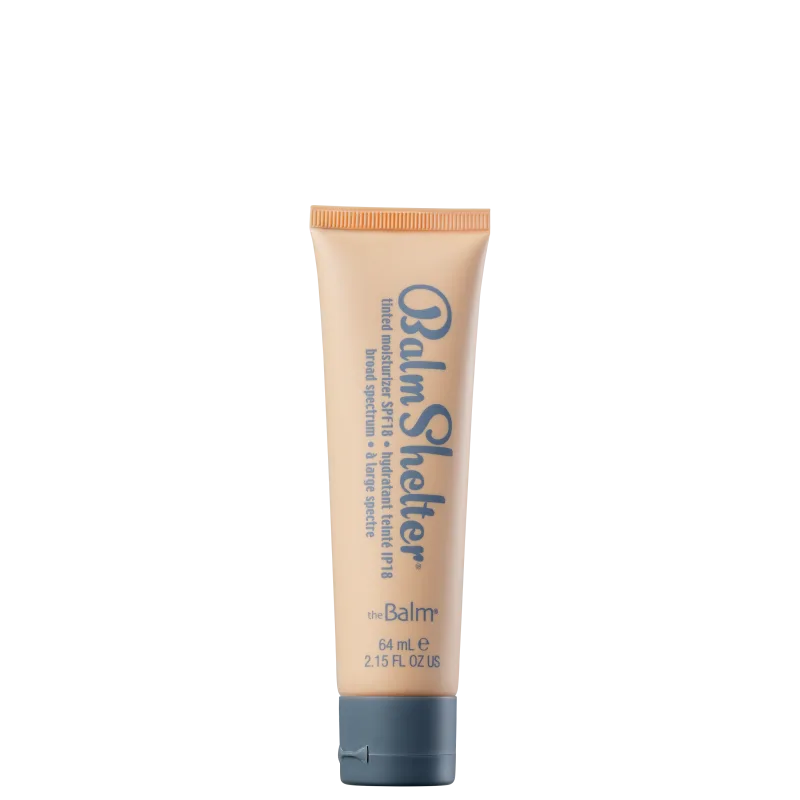 the Balm Balmshelter Medium FPS 18 - Hidratante com Cor 64g
