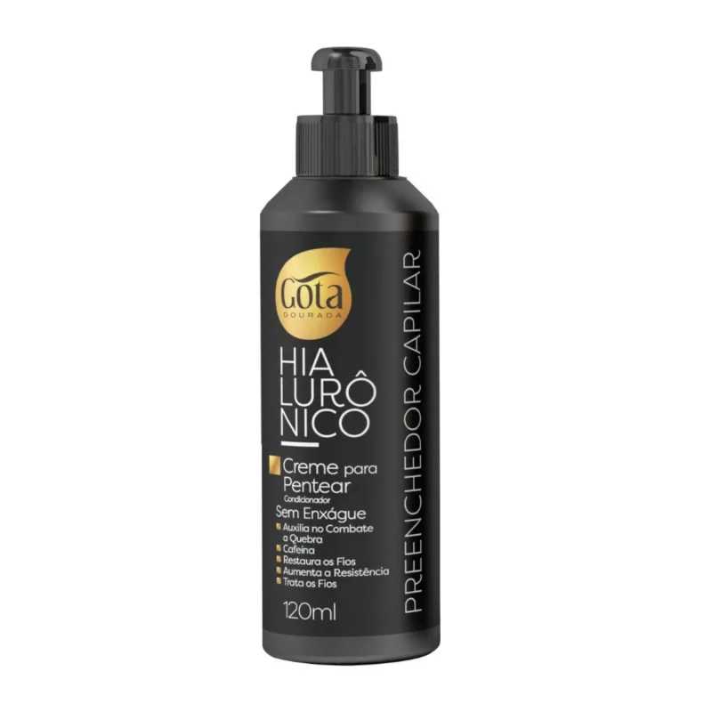 Kit Gota Hialurônico Shampoo Condicionador Creme de Pentear