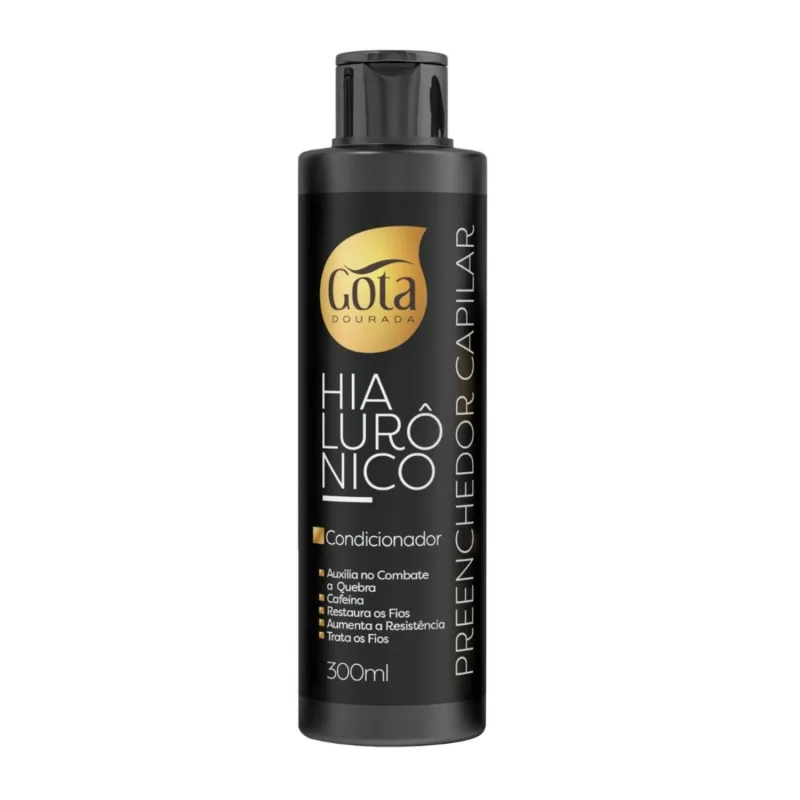 Kit Gota Hialurônico Shampoo Condicionador Creme de Pentear