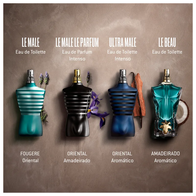 Le Male Jean Paul Gaultier Eau de Toilette - Perfume Masculino 40ml