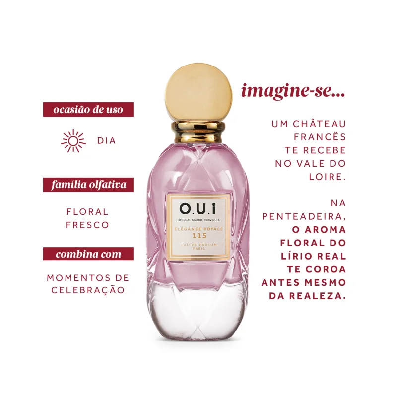 O.U.i Élégance Royale 115  Eau de Parfum 75ml