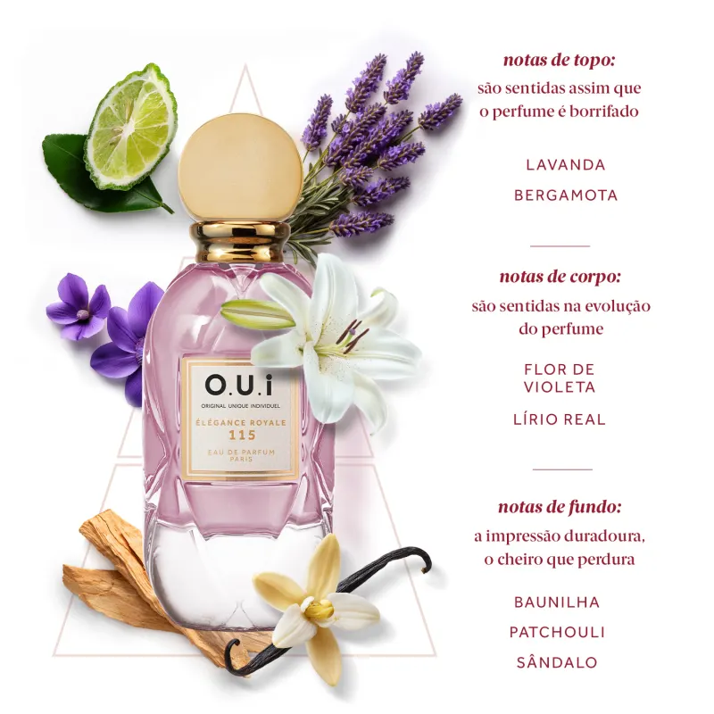 O.U.i Élégance Royale 115  Eau de Parfum 75ml