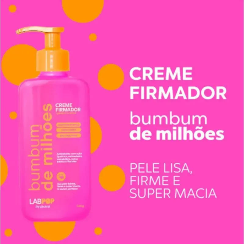 Kit Completo Cuidado Corporal Bumbum Milhões Labpop Labotrat