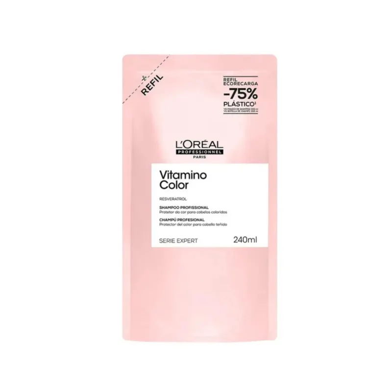 Kit L'Oréal Professionnel Vitamino Color 750 Quarteto Refil, 4 produtos.
