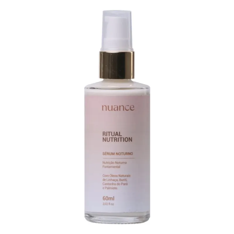 Sérum Capilar Nuance Noturno Ritual Nutrition 60ml