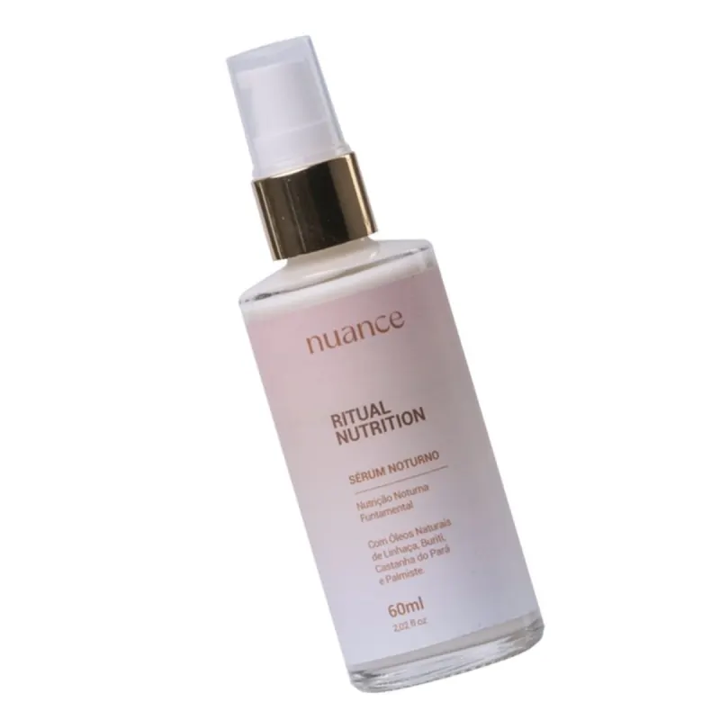 Sérum Capilar Nuance Noturno Ritual Nutrition 60ml