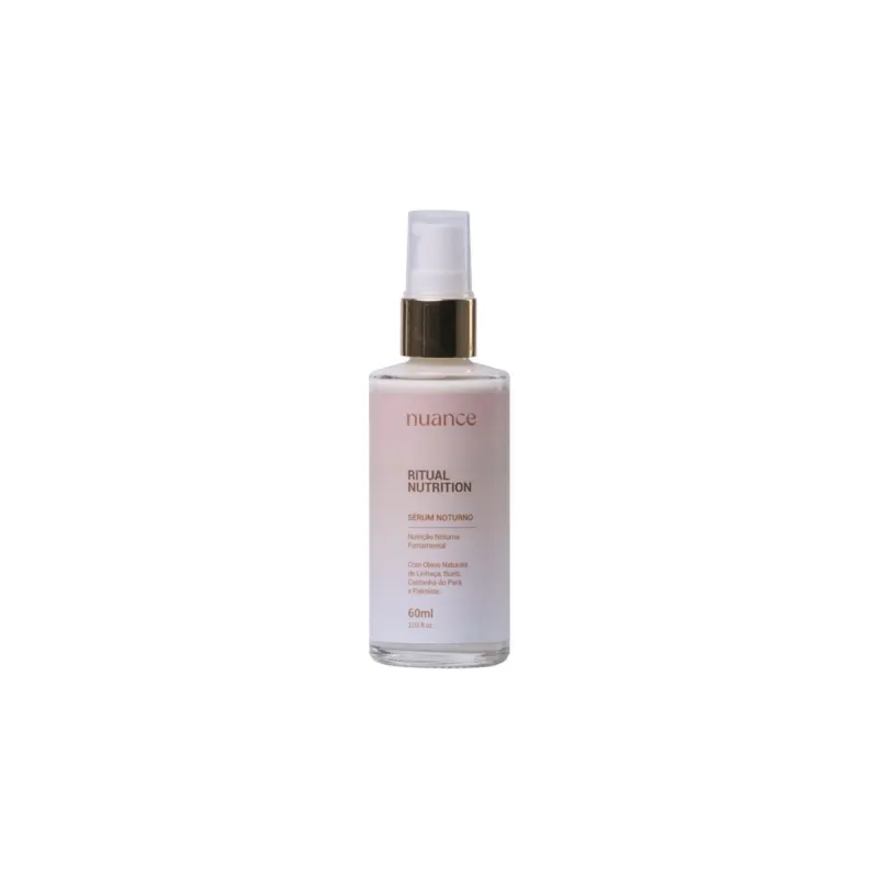 Sérum Capilar Nuance Noturno Ritual Nutrition 60ml
