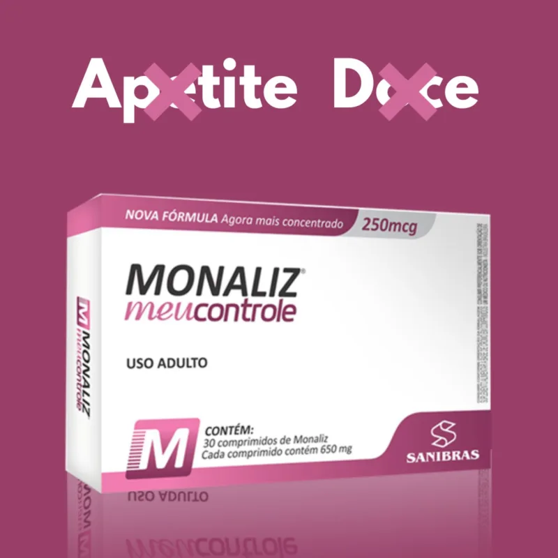 Suplemento Vitamínico Monaliz Meu Controle C30 – Sanibras