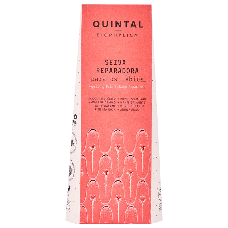 Quintal Dermocosméticos Seiva Reparadora para Lábios - Hidratante Labial 8,5g