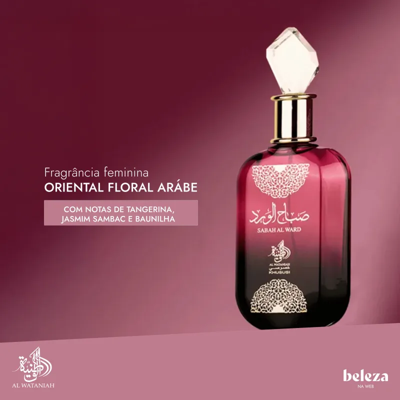 Sabah Al Ward Al Wataniah Eau de Parfum - Perfume Feminino 100ml