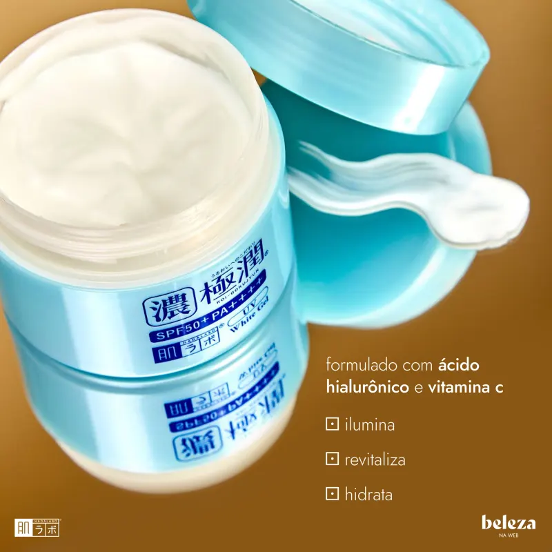 Hada Labo Gokujyun White Gel FPS 50 - Hidratante Facial 90g