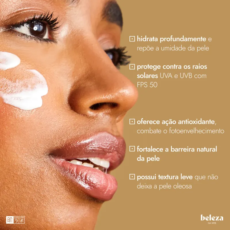 Hada Labo Gokujyun White Gel FPS 50 - Hidratante Facial 90g