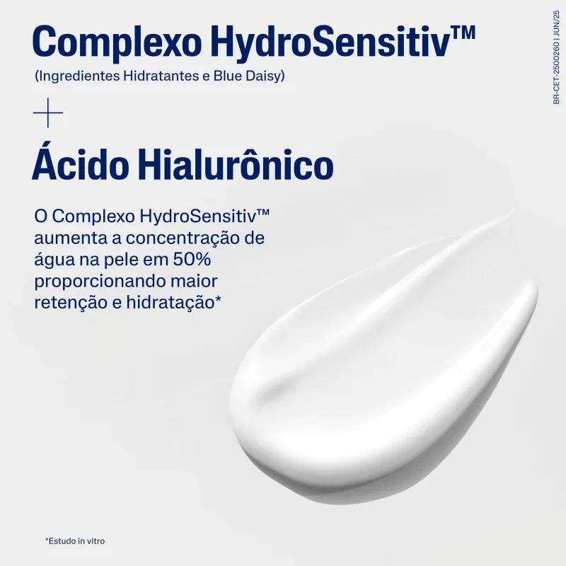 Cetaphil Optimal Hydration com Ácido Hialurônico - Creme Hidratante Facial 48g