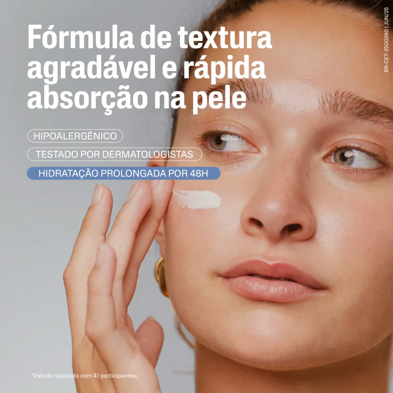 Cetaphil Optimal Hydration com Ácido Hialurônico - Creme Hidratante Facial 48g