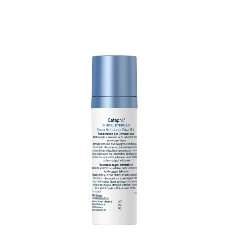 Cetaphil Optimal Hydration 48h com Ácido Hialurônico - Sérum Hidratante Facial 30ml