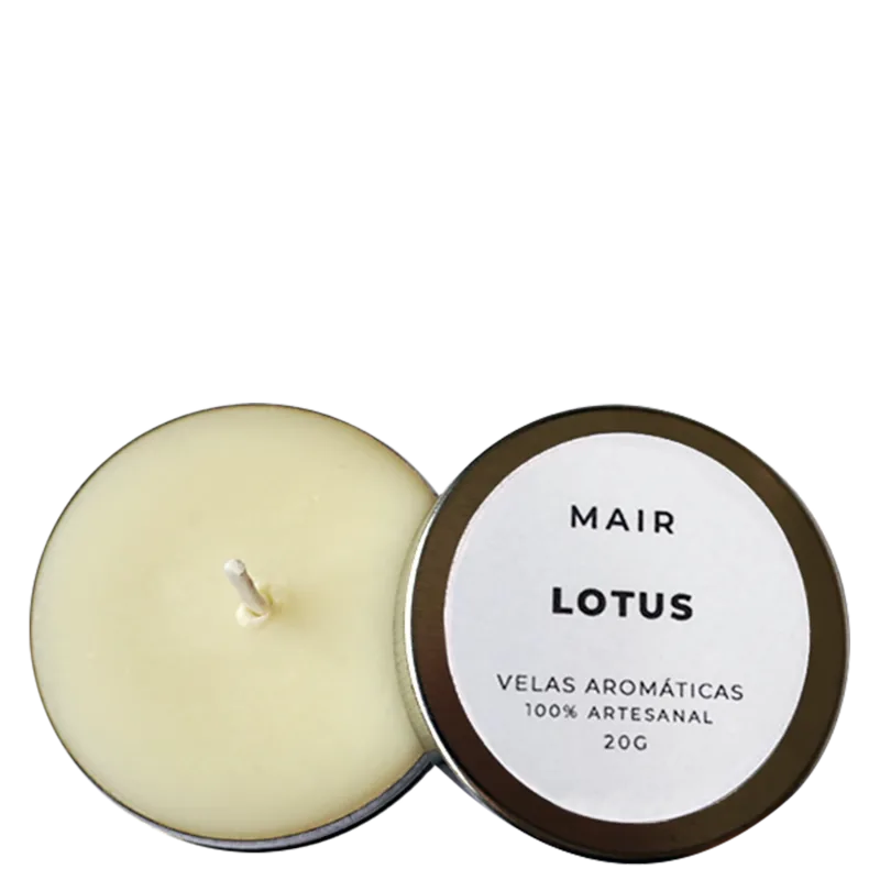 Mair Lótus Mini - Vela Aromática 20g