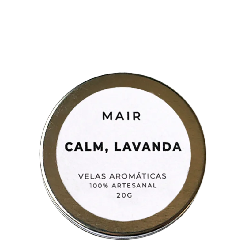 Mair Calm, Lavanda Mini - Vela Aromática 20g