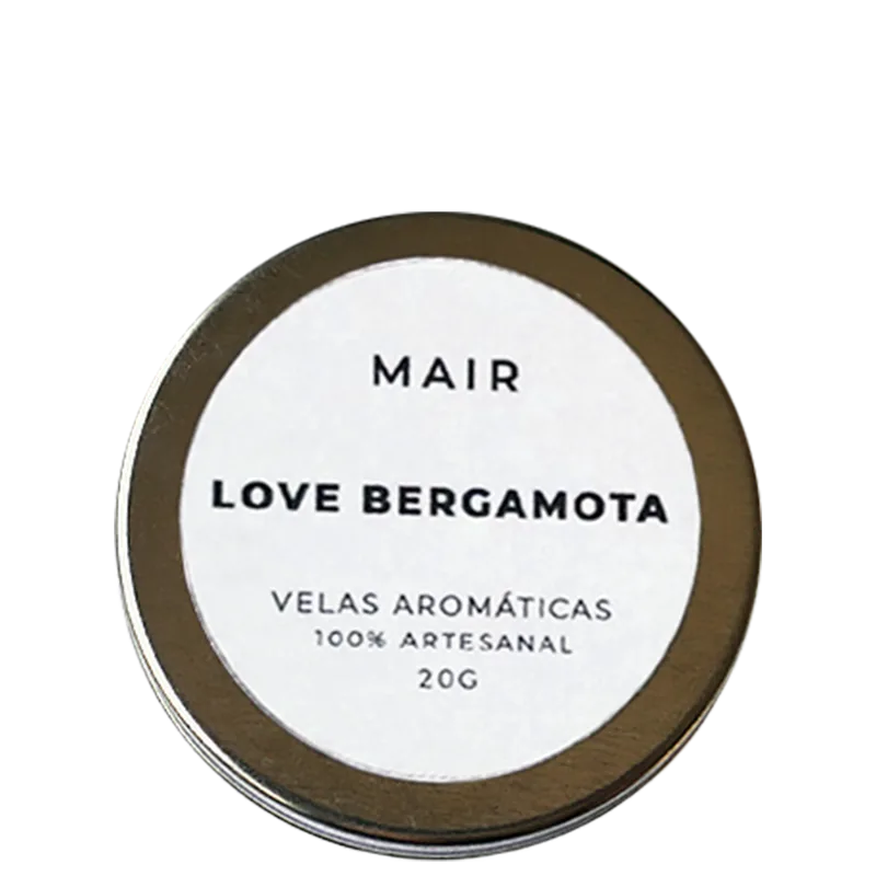 Mair Love Bergamota Mini - Vela Aromática 20g