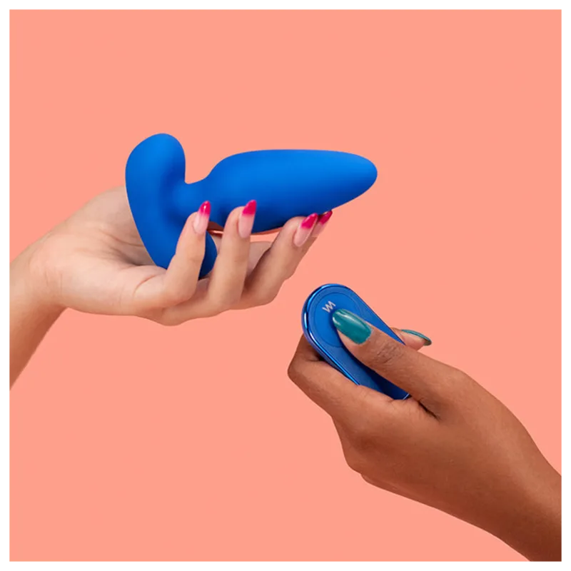 Pantynova But Azul - Plug Anal Vibratório
