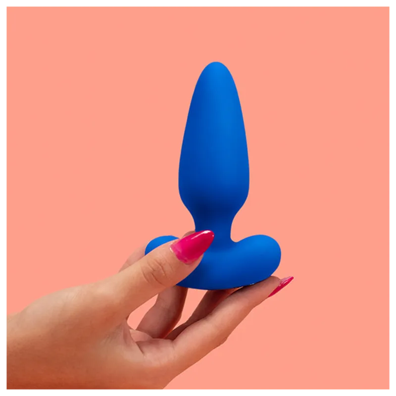 Pantynova But Azul - Plug Anal Vibratório