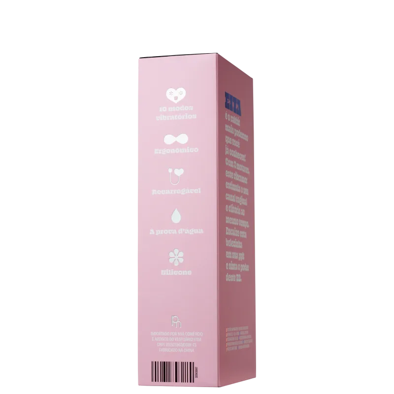 Pantynova Eita Rabbit Rosa - Vibrador Triplo