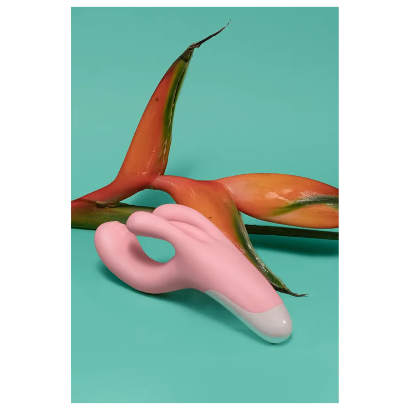 Pantynova Eita Rabbit Rosa - Vibrador Triplo
