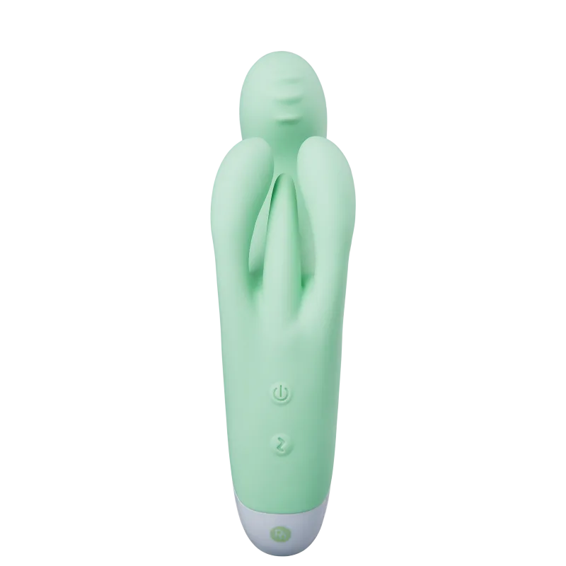 Pantynova Eita Rabbit Verde - Vibrador Triplo