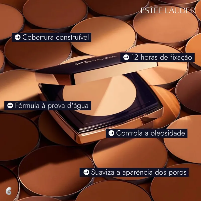 Estée Lauder Double Wear Stay-in-Place Matte FPS 10 3W1 - Base Matte em Pó 12g