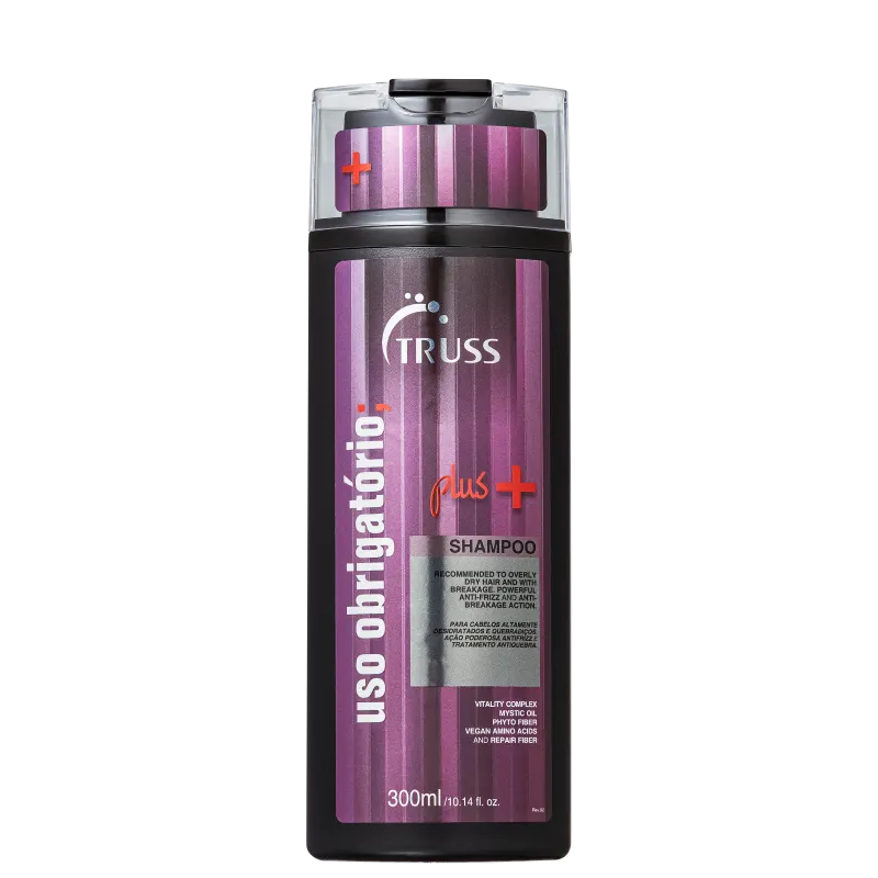 Shampoo Uso Obrigatório; Plus+ 300ml