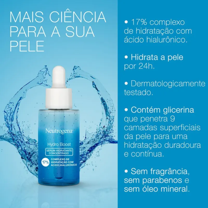 Neutrogena Hydro Boost - Sérum Hidratante Facial 30ml