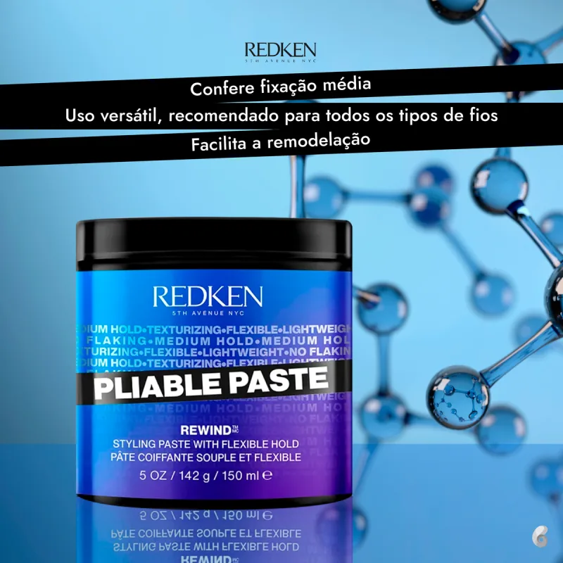 Redken Styling Pliable Paste - Pasta Modeladora 150ml