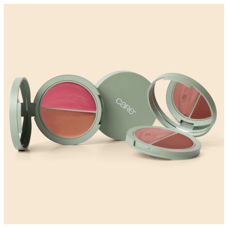CARE Natural Beauty DUO Pink & Peach - Blush Multifuncional 10g