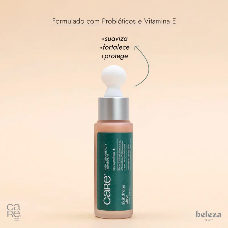 CARE Natural Beauty Skindrops Glow - Sérum Facial Iluminador 30ml