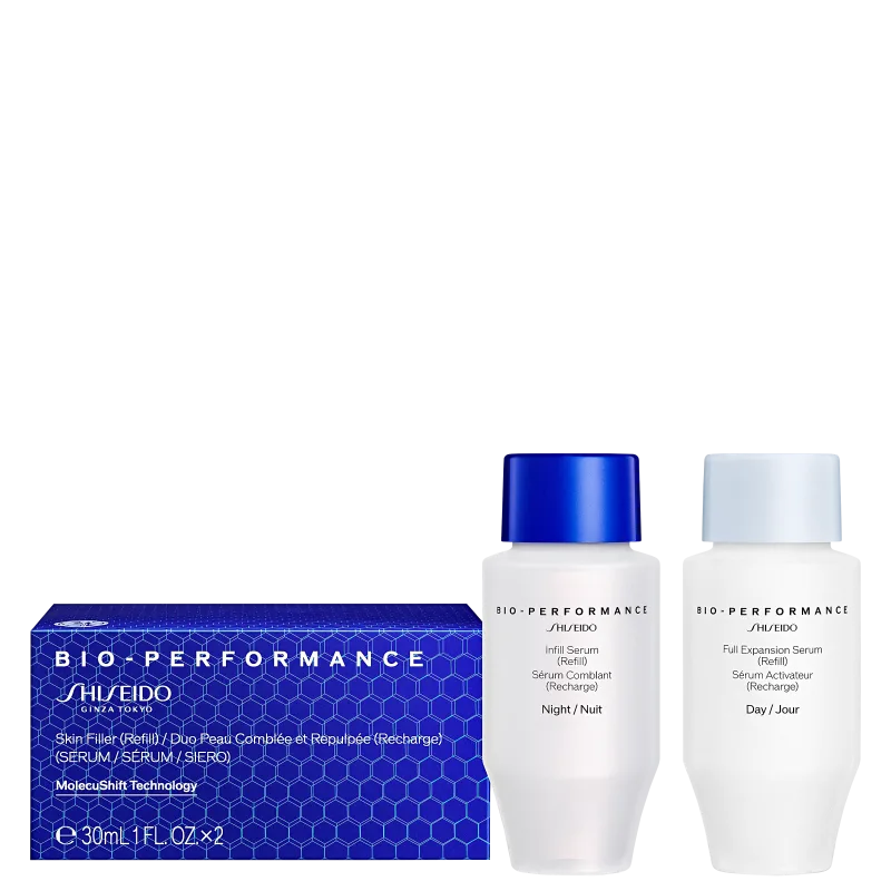 Kit Shiseido Bio-Performance Skin Filler Refil (2 Produtos)
