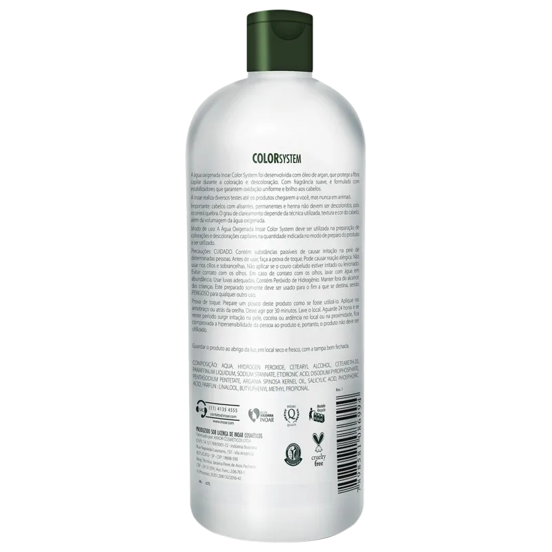 Inoar Color System - Água Oxigenada 40 Volumes 900ml