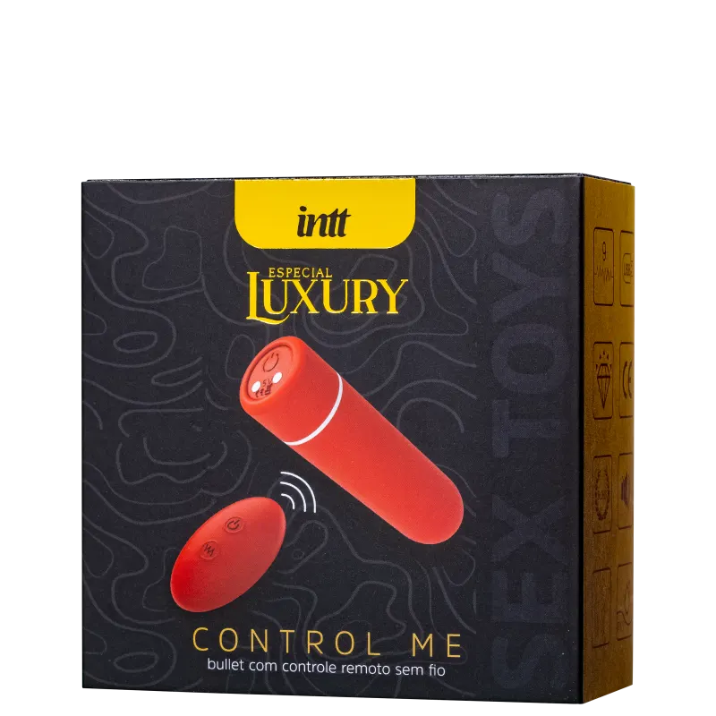 Intt Control Me Bullet Vermelho - Vibrador