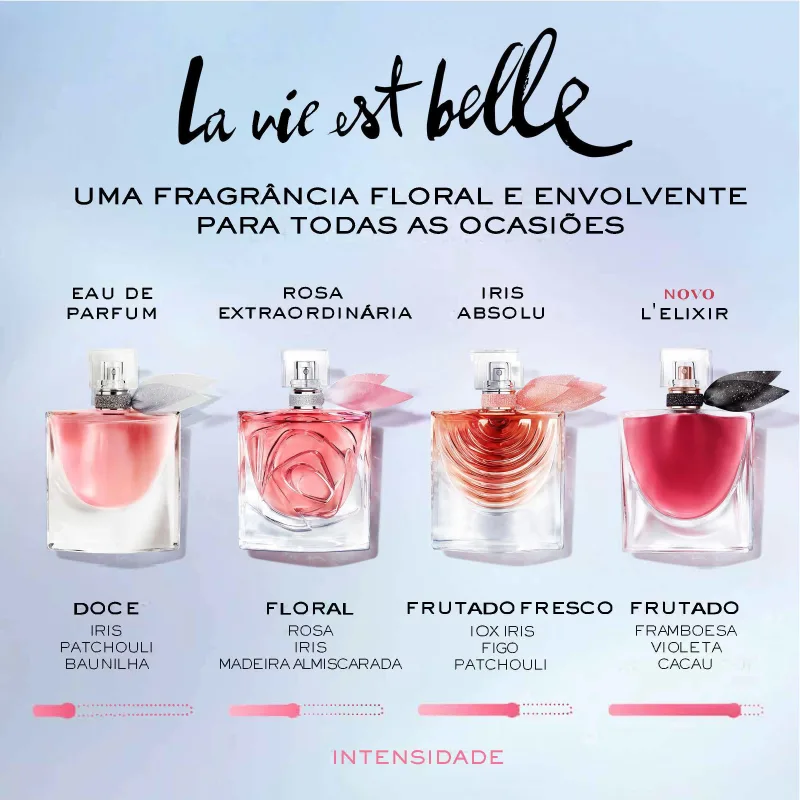 La Vie Est Belle Rose Extraordinaire Lancôme Eau de Parfum - Perfume Feminino 50ml