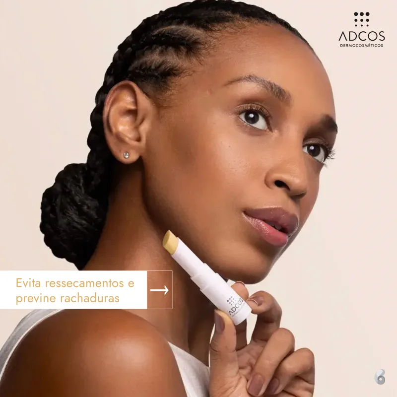 Adcos Ultranutrição Labial Incolor - Hidratante Labial 3,2g