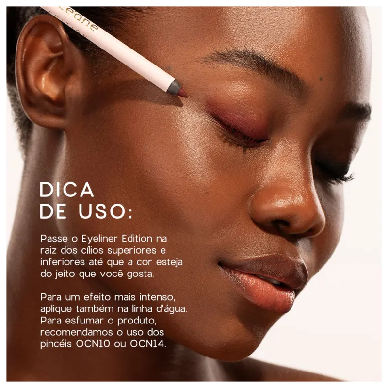 Océane Edition Eyeliner Ruby Bordô - Lápis para Olhos 1,2g