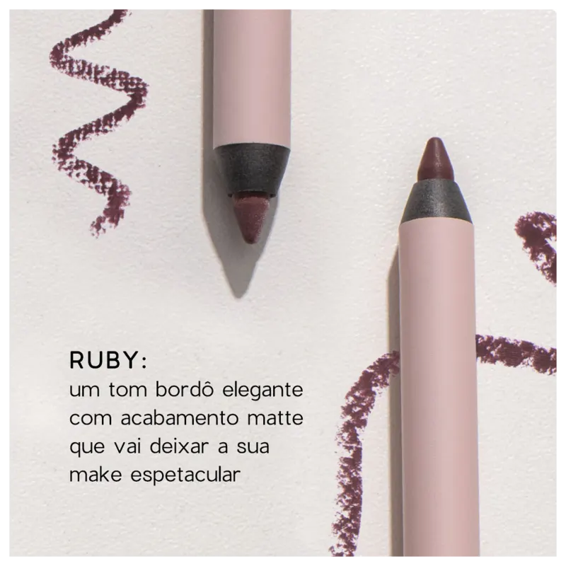 Océane Edition Eyeliner Ruby Bordô - Lápis para Olhos 1,2g