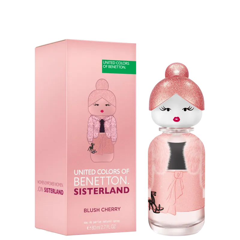 Sisterland Blush Cherry Benetton United Colors Eau de Parfum - Perfume Feminino 80ml
